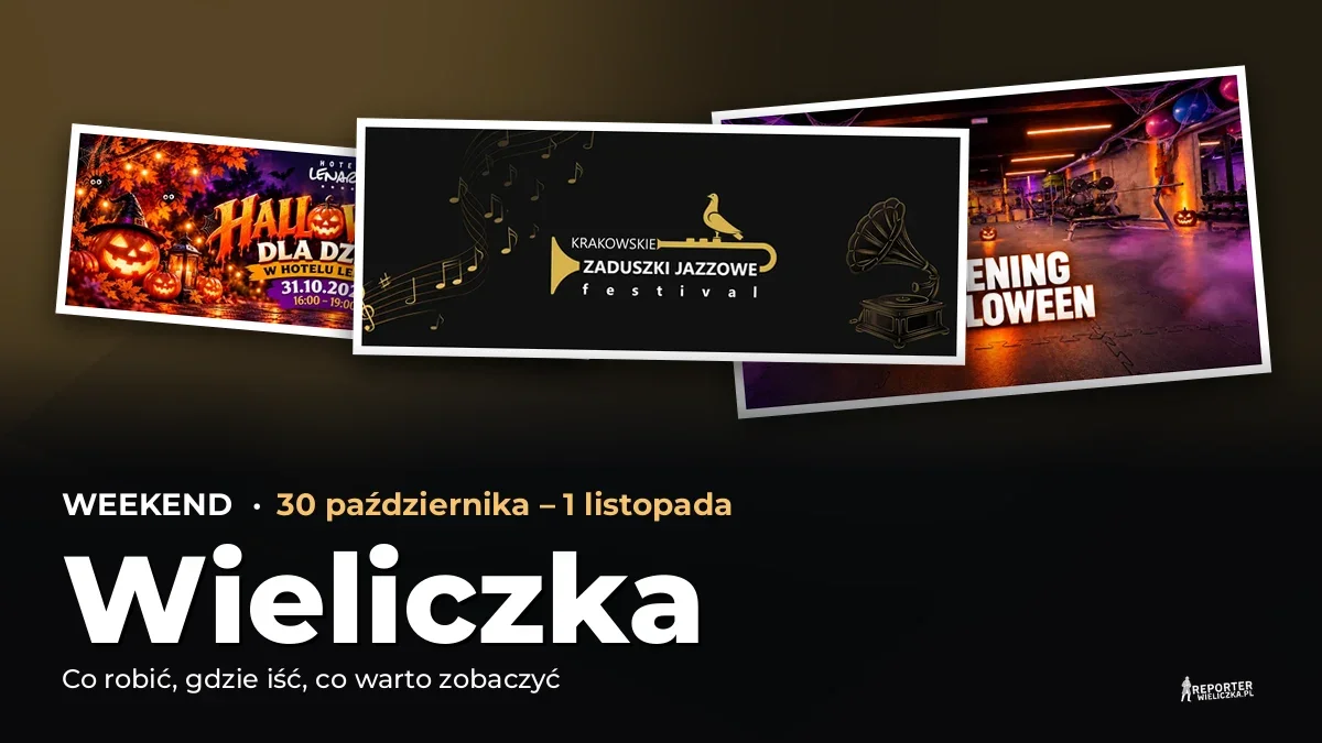 Weekend w Wieliczce: co robić 30 października – 1 listopada? – okładka przeglądu weekendowego