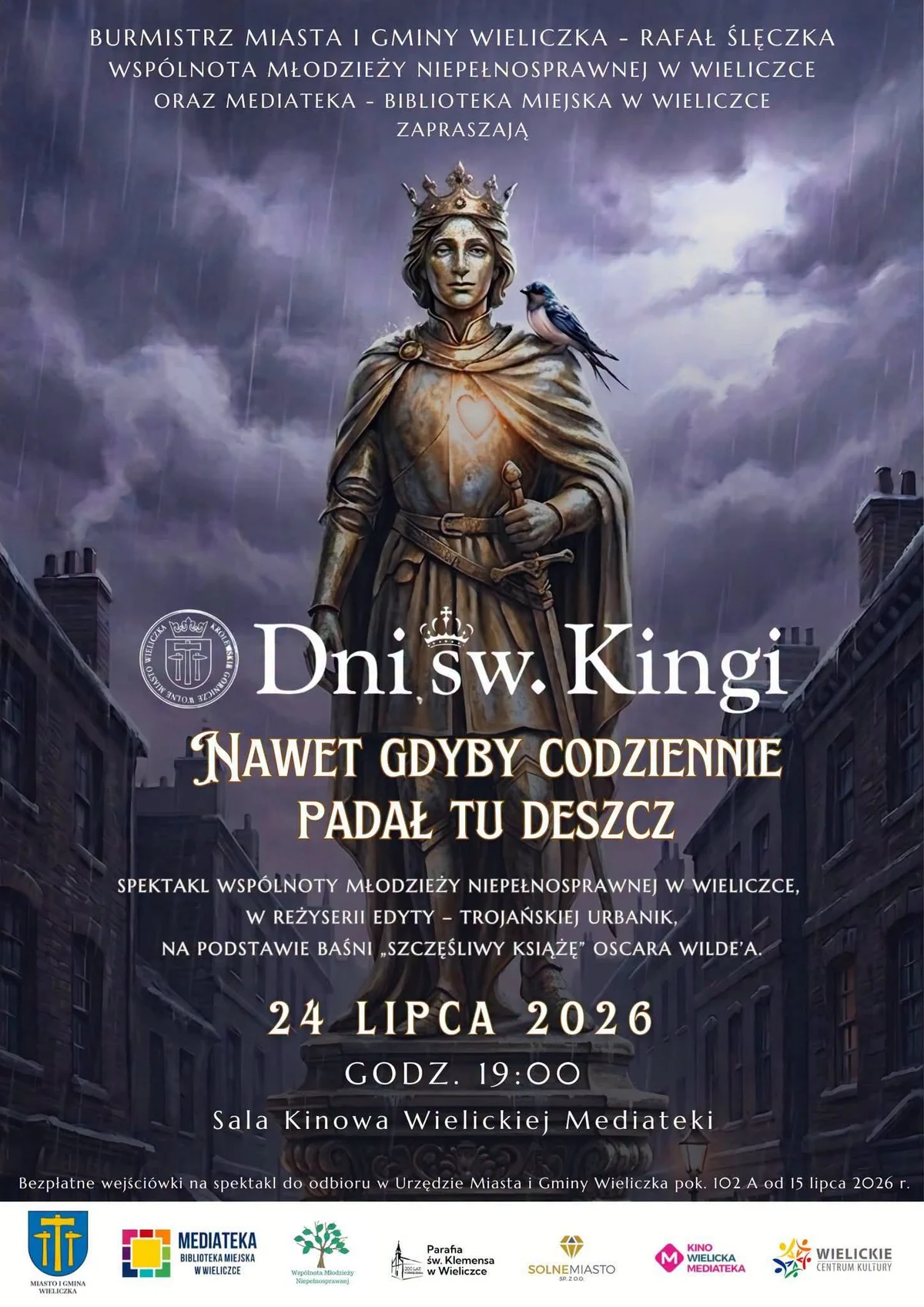 Grafika promocyjna wydarzenia Nawet gdyby codziennie padał tu deszcz