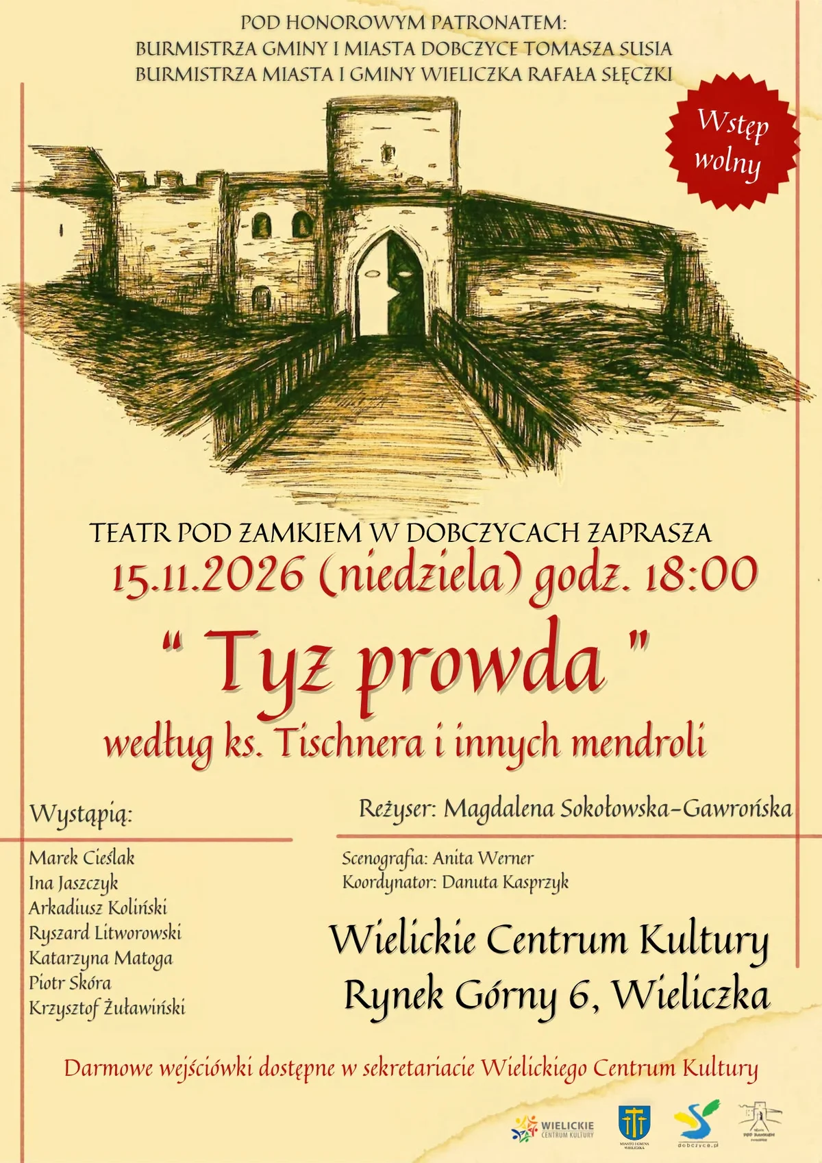 Zdjęcie: Spektakl „Tyz prowda” według ks. Tischnera i innych mendroli