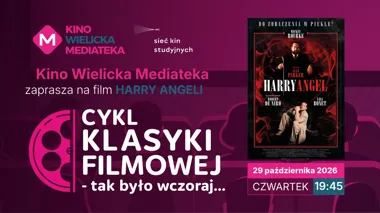 Grafika promocyjna wydarzenia Harry Angel – mroczny thriller w Wieliczce