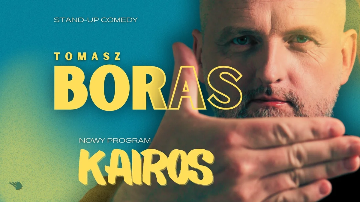 Grafika promocyjna wydarzenia Tomasz Boras: Kairos w Wieliczce