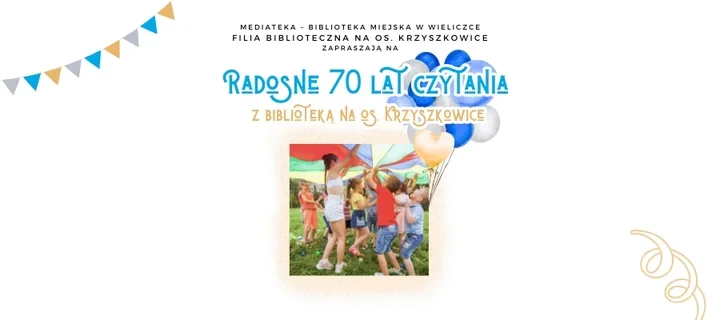 70 lat książek na Krzyszkowicach - biblioteka szykuje rodzinne święto