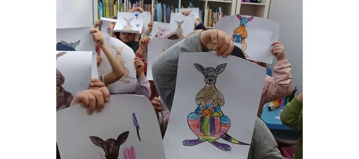 Kangury w Wieliczce - biblioteka zamieniła lekcję w australijską wyprawę