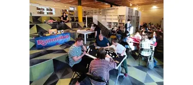 Rummikub w skarpetkach rozgrzał wielicką bibliotekę