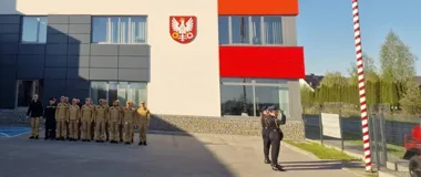 W Wieliczce biało-czerwona poszła w górę podczas zmiany służby