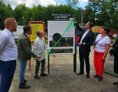 EKO–Piknik w Dobranowicach zyskał ważny finał. Las Winny oficjalnie otwarty