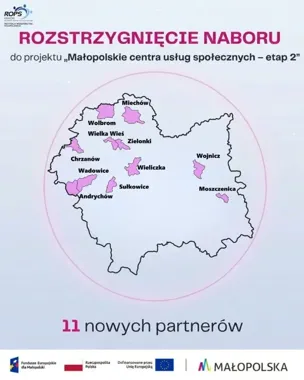 Centrum Usług Społecznych powstanie w Wieliczce. Wybrano 11 gmin