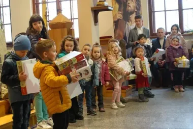 Palmy w Sierczy zachwyciły wysokością i pomysłem podczas świątecznego konkursu