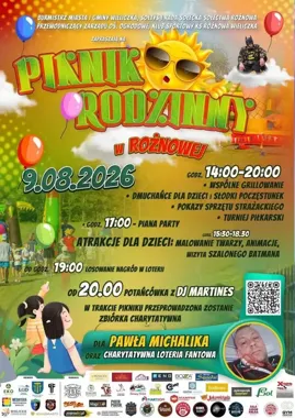 Rodzinny piknik w Rożnowej połączy zabawę z pomocą dla Pawła