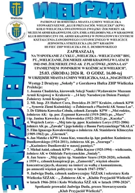 Spotkanie Wieliczka – Wieliczanie Bis przywoła pamięć żołnierzy Armii Krajowej