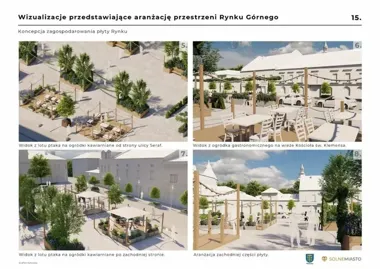 Rynek Górny zyska więcej zieleni. Dlaczego drzewa trafią do donic?