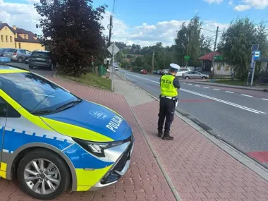 Policja wraca pod szkoły w Wieliczce. Przez tydzień będą kontrole
