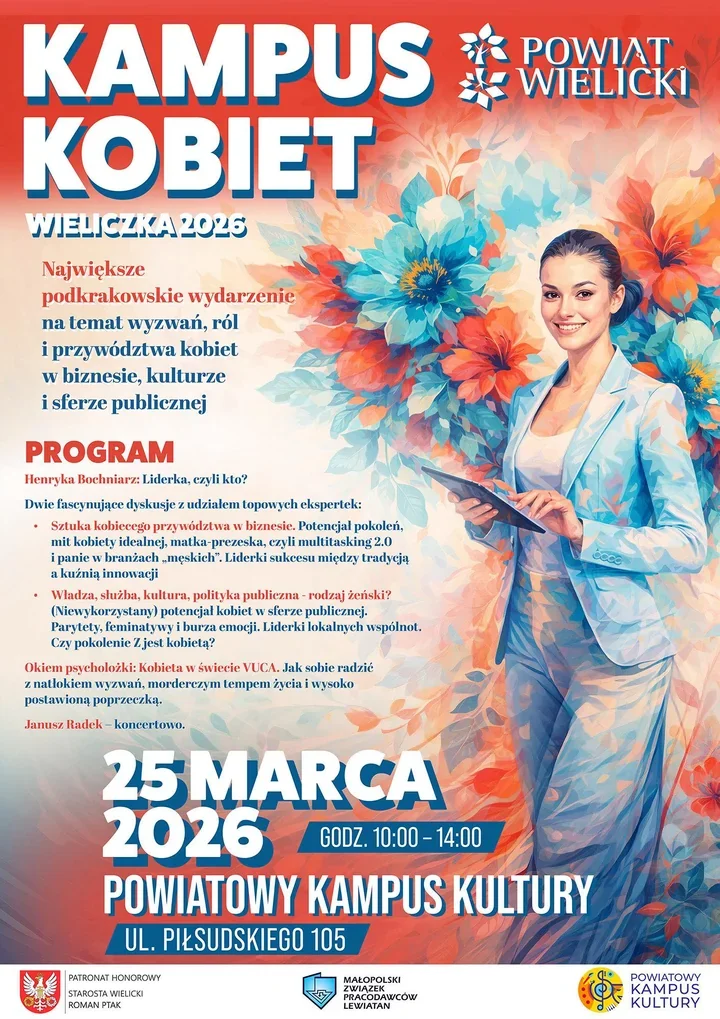 Kampus Kobiet 2026 – debaty i koncert o roli kobiet w biznesie, kulturze i polityce