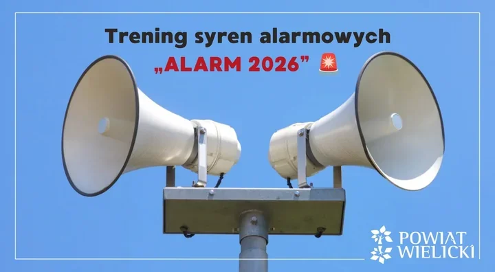Syreny alarmowe zabrzmią w Wieliczce. To będą tylko ćwiczenia