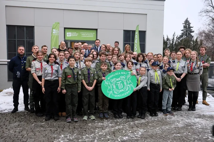 Nowa harcówka w Szybie Regis - nowe serce wielickiego harcerstwa