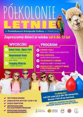 Wakacyjne półkolonie w Wieliczce stawiają na ruch, wyjazdy i eksperymenty