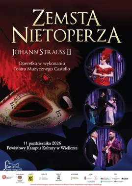 Operetkowe intrygi w Wieliczce. „Zemsta Nietoperza” na scenie kampusu