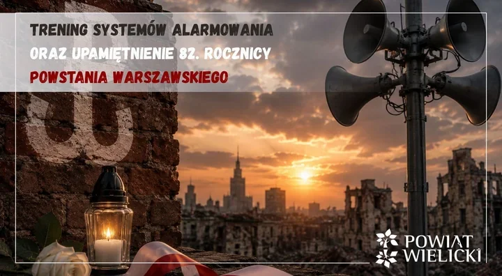 Syrena zabrzmi w powiecie wielickim. To będzie minutę pamięci