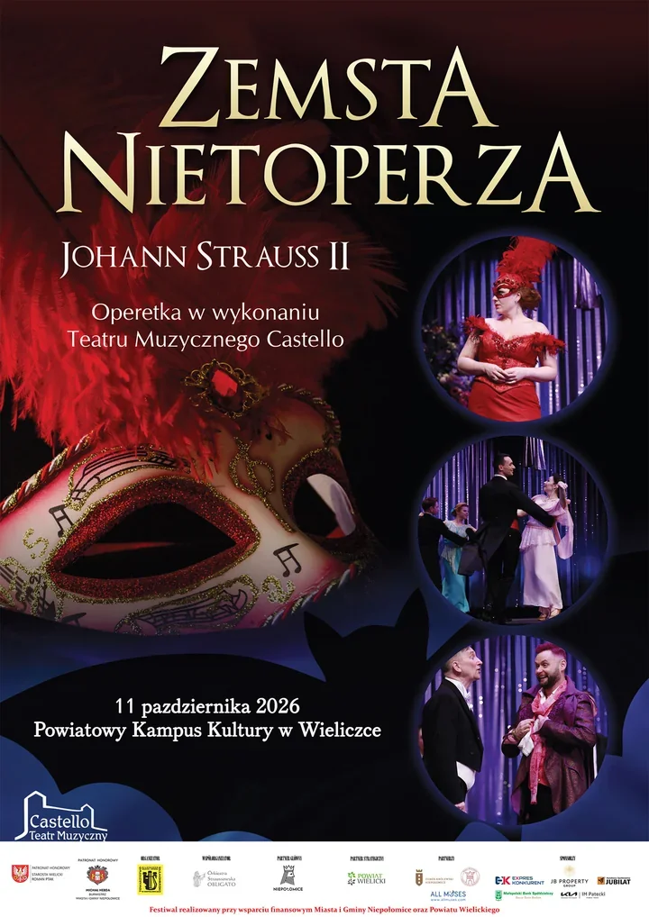 Operetkowe intrygi w Wieliczce. „Zemsta Nietoperza” na scenie kampusu